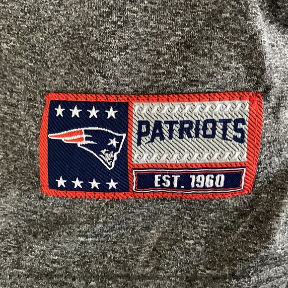 NFL Tram Apparel Quarter Zip Lightweight Sweater - New England Patriots - Picture 4 of 7